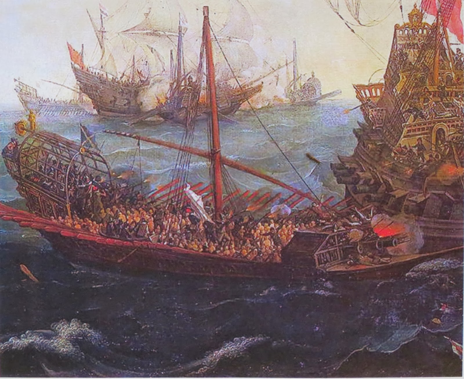 Meteorología en el naufragio de la flota española de Galeras en La Herradura (Almuñecar) en 1562